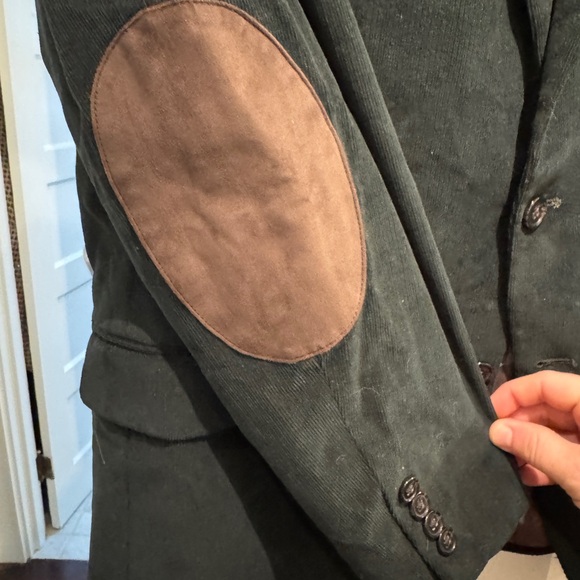 Ralph Lauren Green Corduroy Blazer 44R - Picture 2 of 3